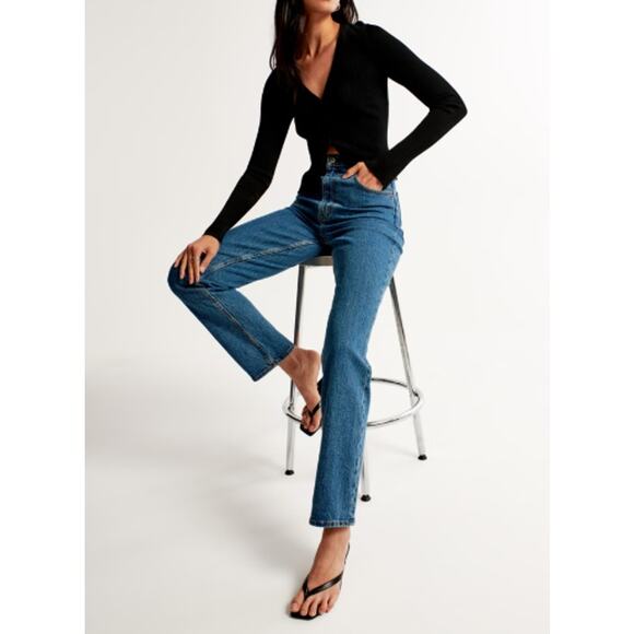 Abercrombie & Fitch Denim - Abercrombie & Fitch the 90’s Ultra High Rise Jean Curve Love Size 26 NEW